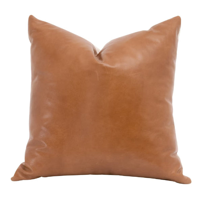 Modern European furniture - Brown Leather Pillows (2) - www.oroa.com