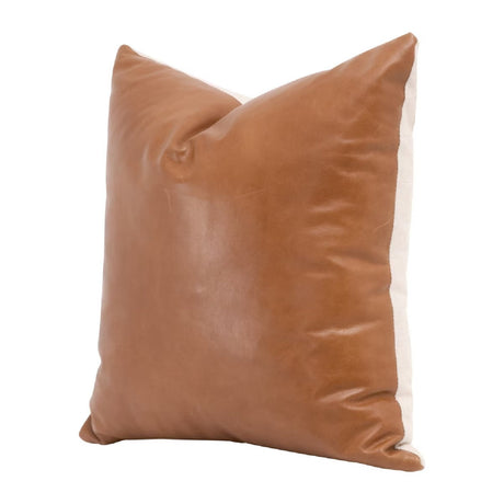 Modern European furniture - Brown Leather Pillows (2) - www.oroa.com