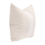 Modern European furniture - Cream Linen Stripe Pillows (2) - www.oroa.com