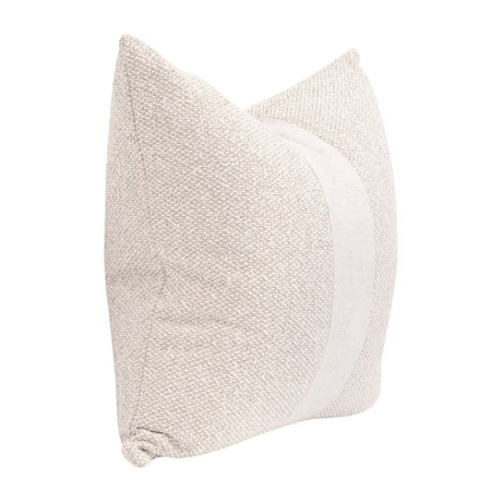 Modern European furniture - Cream Linen Stripe Pillows (2) - www.oroa.com