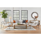 Modern European furniture - White Boucle Leather Lumbar Pillows (2) - www.oroa.com