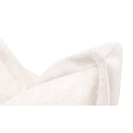 Modern European furniture - Cream Linen Flanged Pillows (2) - www.oroa.com