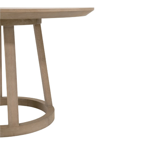 Round Oak Dining Table | Living Essentials Reeves