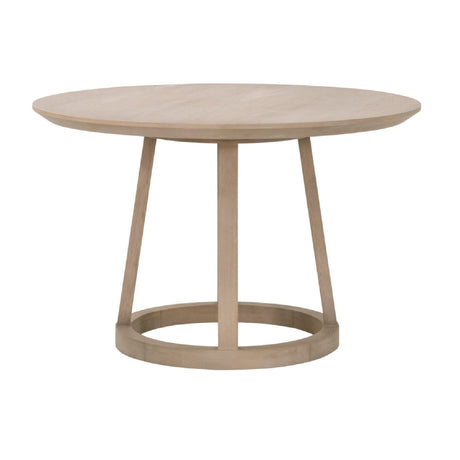 Round Oak Dining Table | Living Essentials Reeves