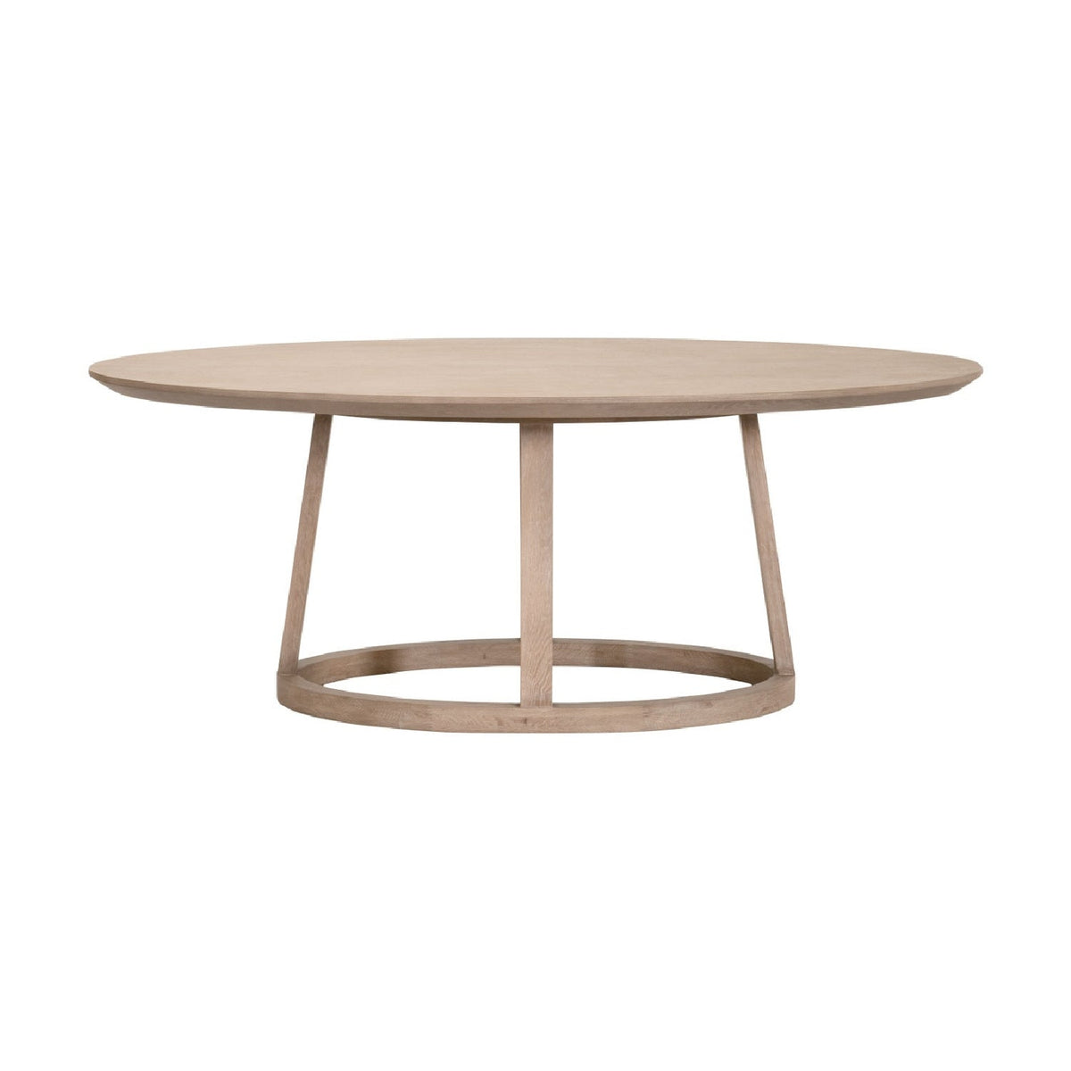 Oval Oak Dining Table | Living Essentials Reeves