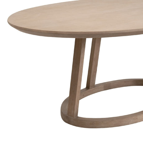 Oval Oak Dining Table | Living Essentials Reeves