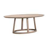 Oval Oak Dining Table | Living Essentials Reeves