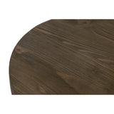 Pine Wood Cylindrical Accent Table | Living Essentials Pier