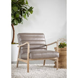 Pine Wood Cylindrical Accent Table | Living Essentials Pier
