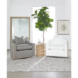 Pine Wood Cylindrical Accent Table | Living Essentials Pier