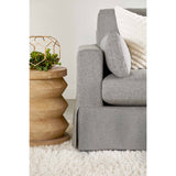 Pine Wood Cylindrical Accent Table | Living Essentials Pier