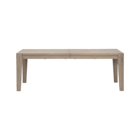 Modern European furniture - Gray Oak Extendable Dining Table - www.oroa.com