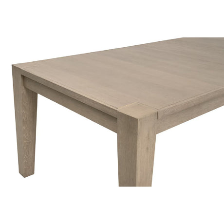 Modern European furniture - Gray Oak Extendable Dining Table - www.oroa.com