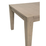 Modern European furniture - Gray Oak Extendable Dining Table - www.oroa.com
