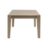 Modern European furniture - Gray Oak Extendable Dining Table - www.oroa.com
