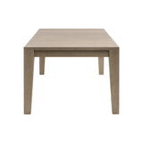 Modern European furniture - Gray Oak Extendable Dining Table - www.oroa.com