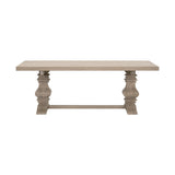 Extendable Gray Oak Dining Table | Living Essentials Monastery