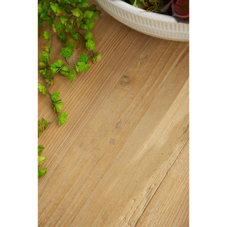 Gray Pine Round Dining Table | Living Essentials Chelsea