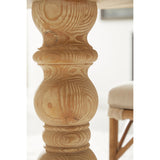 Gray Pine Round Dining Table | Living Essentials Chelsea