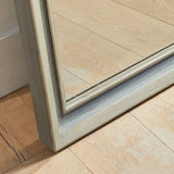Two-Toned Pine Mirror | Living Essentials Caden