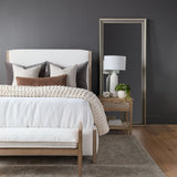 Two-Toned Pine Mirror | Living Essentials Caden