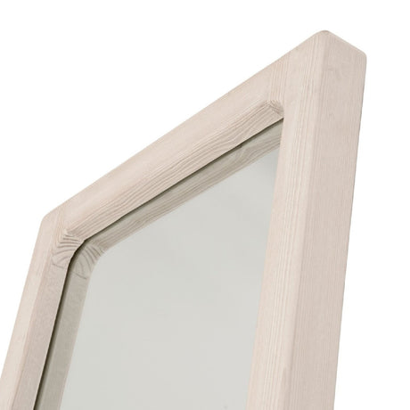 Whitewashed Pine Mirror | Living Essentials Laney