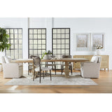 4-Door Gray Cane Media Sideboard | Living Essentials Carina