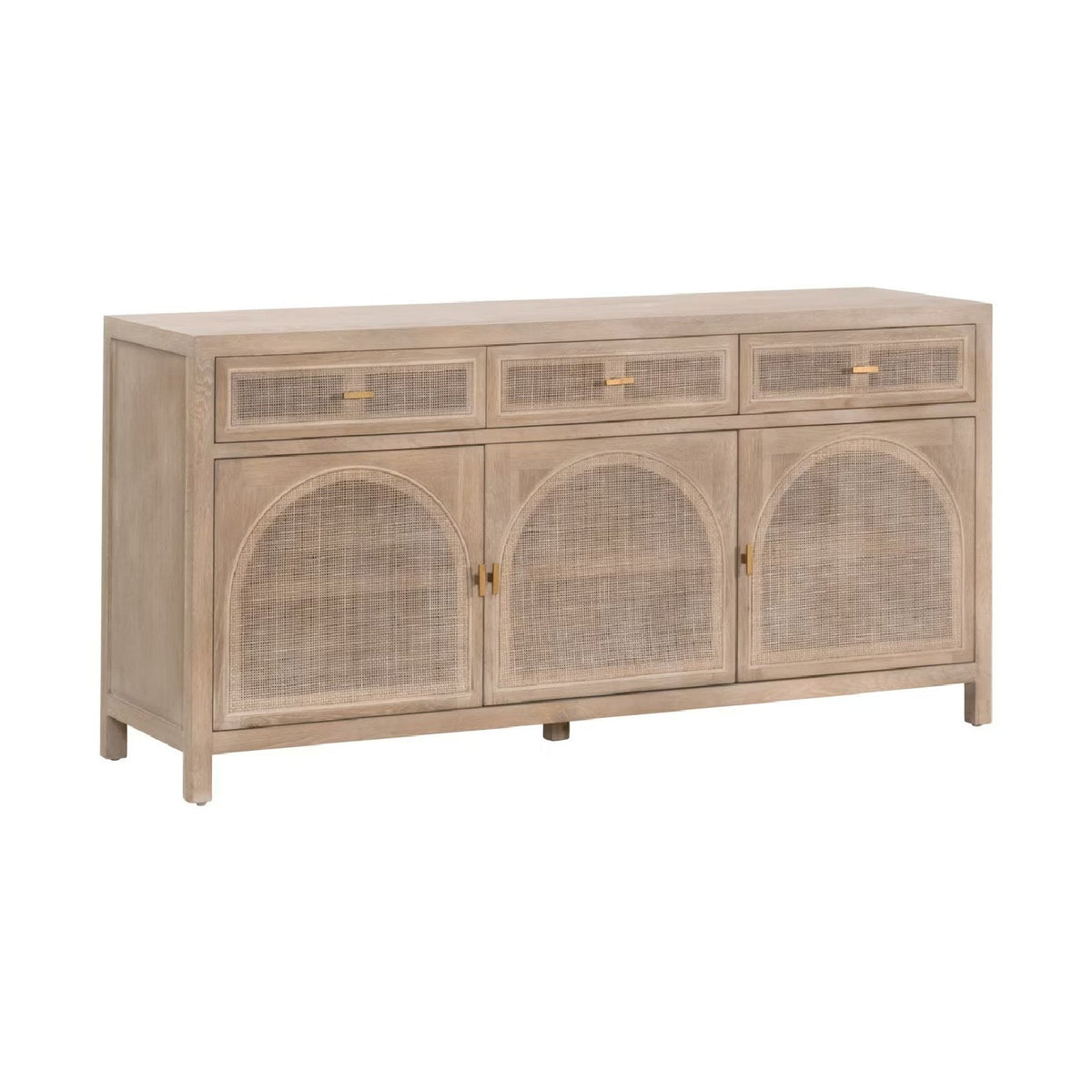 Modern European furniture - Smoked Gray Oak Media Sideboard - www.oroa.com