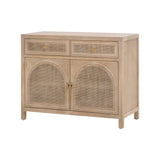 Modern European furniture - Smoked Gray Oak Media Cabinet - www.oroa.com