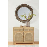 Modern European furniture - Smoked Gray Oak Media Cabinet - www.oroa.com