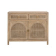 Modern European furniture - Smoked Gray Oak Media Cabinet - www.oroa.com