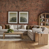 Natural Pine Wood Coffee Table | Living Essentials Reed