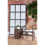 Fluted Pine Accent Table | Living Essentials Roma
