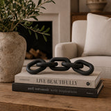Wooden Link Table Decor | Living Essentials Cinq