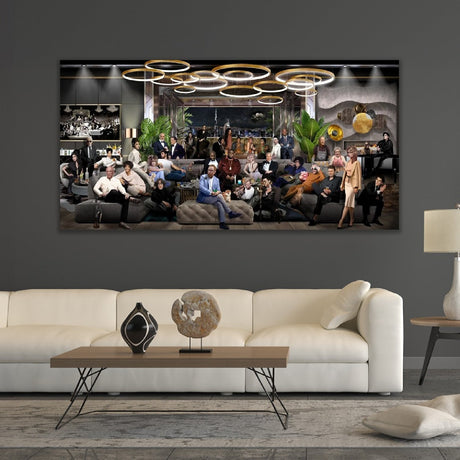 Legacy of GOAT Historic Figures Plexiglass Art art print by Cobra Art, alternate view 2