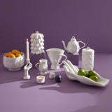 Glossy Porcelain Face Pitcher | Jonathan Adler Giuliette | Oroa.com