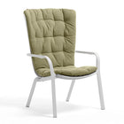 Square Perforated Reclining Outdoor Armchair | Nardi Folio