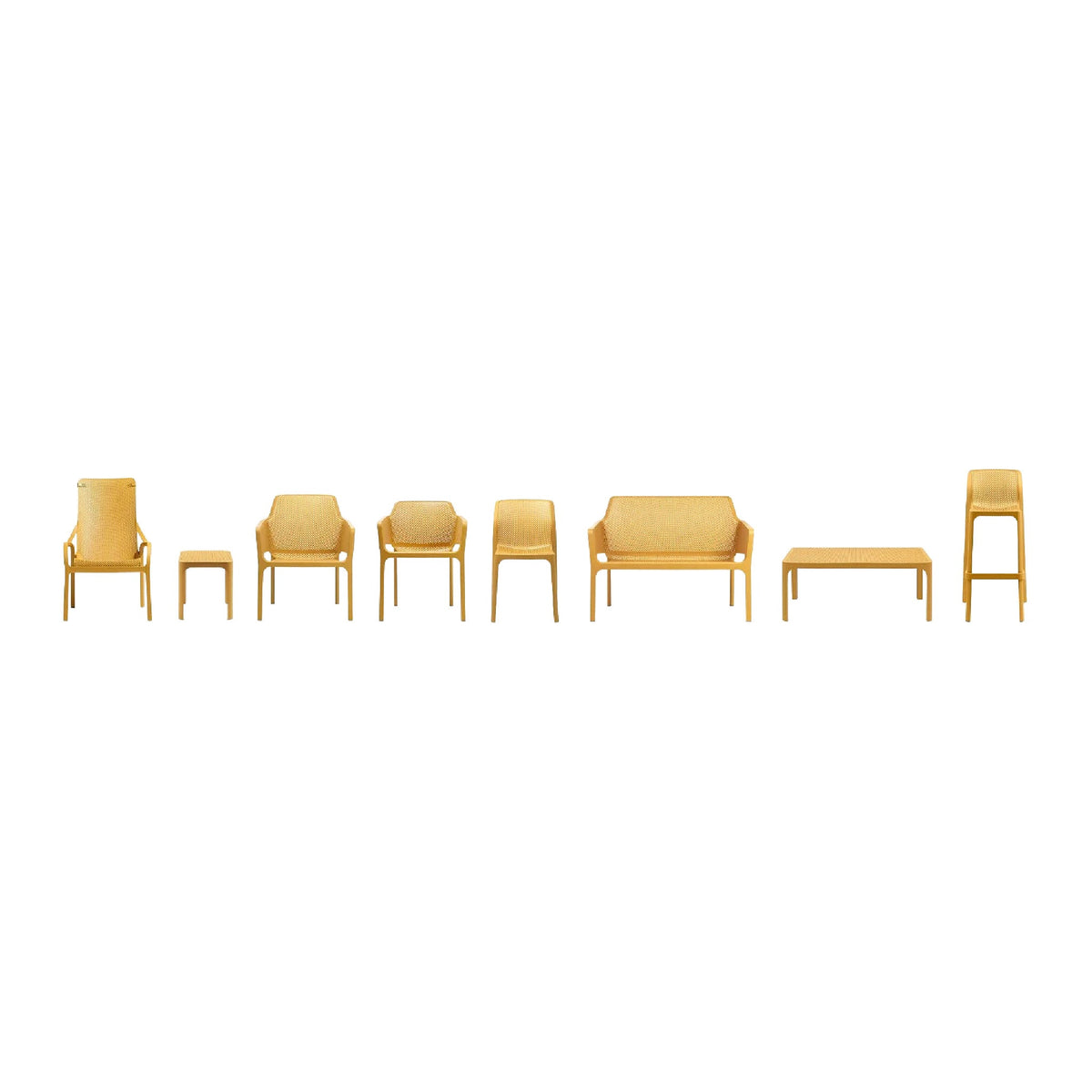 Perforated Outdoor Lounge Chair | Nardi Net Lounge