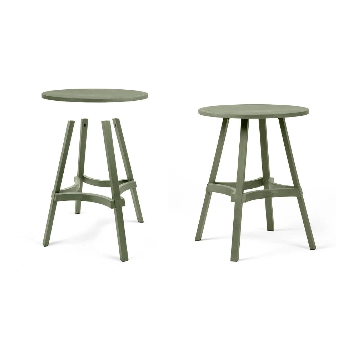 Regenerated Adjustable Outdoor Dining Table | Nardi Combo