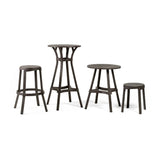 Regenerated Adjustable Outdoor Dining Table | Nardi Combo