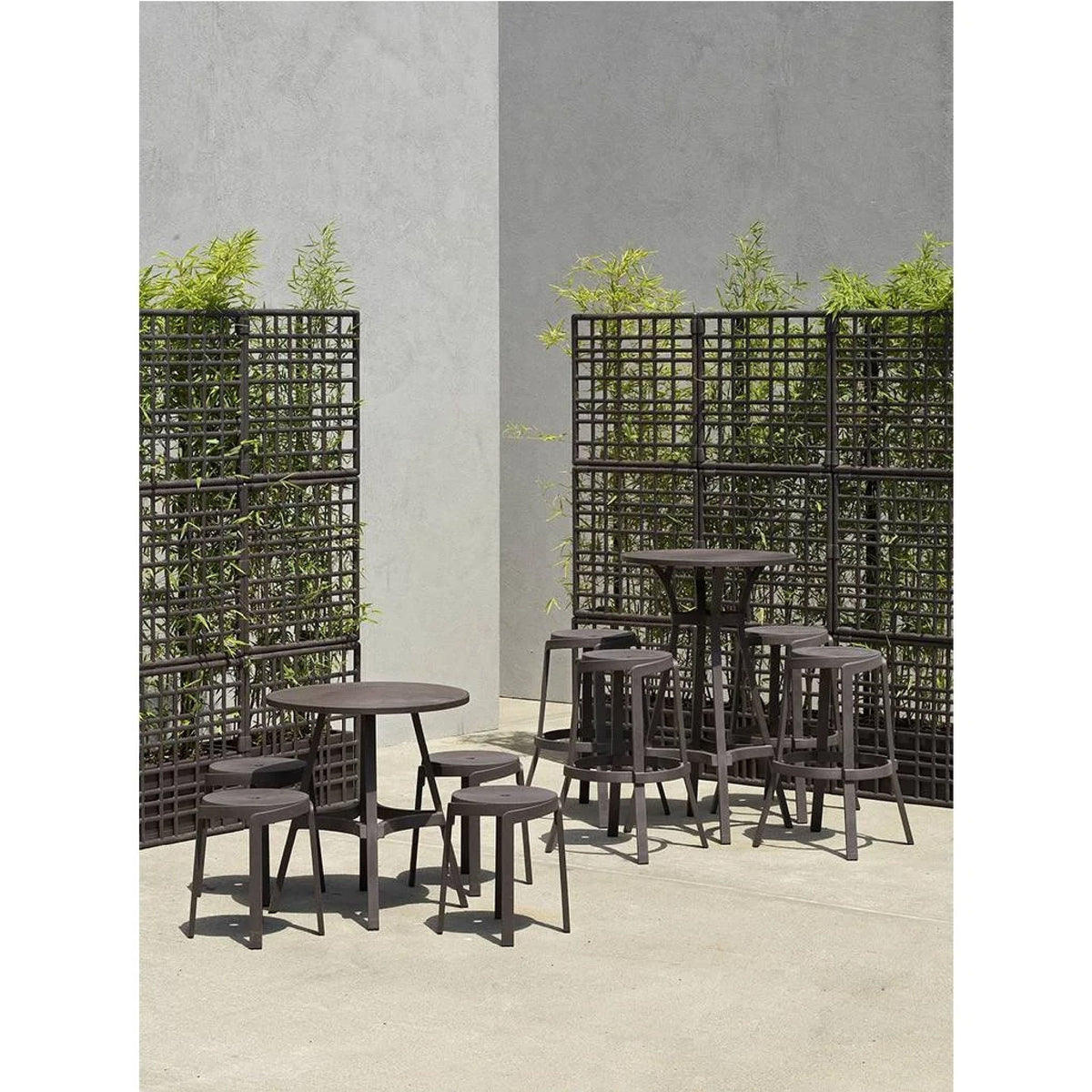 Regenerated Adjustable Outdoor Dining Table | Nardi Combo