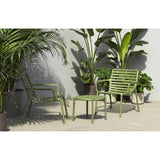 Slatted Round Outdoor Coffee Table | Nardi Doga