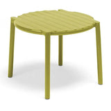 Slatted Round Outdoor Coffee Table | Nardi Doga