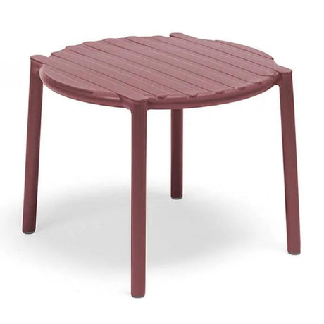 Slatted Round Outdoor Coffee Table | Nardi Doga