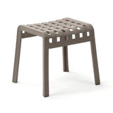 Square Perforated Outdoor Footstool | Nardi Poggio