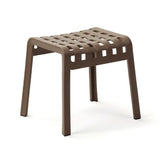 Square Perforated Outdoor Footstool | Nardi Poggio