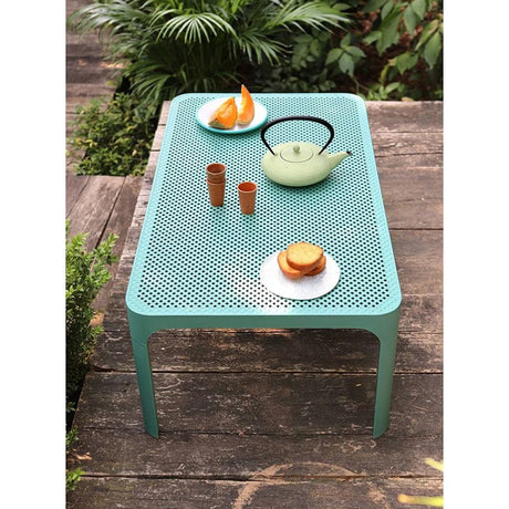 Outdoor Perforated Rectangular Coffee Table | Nardi Net