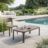 Outdoor Perforated Rectangular Coffee Table | Nardi Net