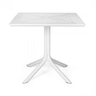 Perforated Square 4-Spoke Outdoor Dining Table | Nardi Clip