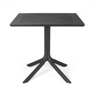 Perforated Square 4-Spoke Outdoor Dining Table | Nardi Clip